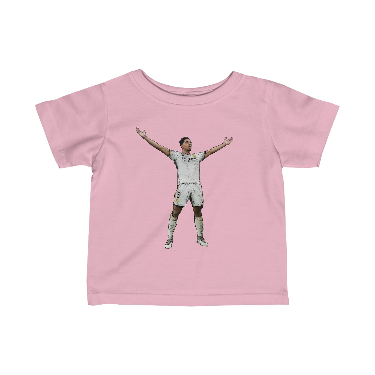 Bellingham Celebration Real Madrid Baby Fine Jersey Tee