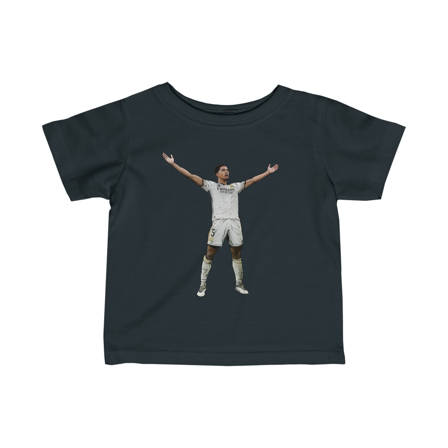 Bellingham Celebration Real Madrid Baby Fine Jersey Tee