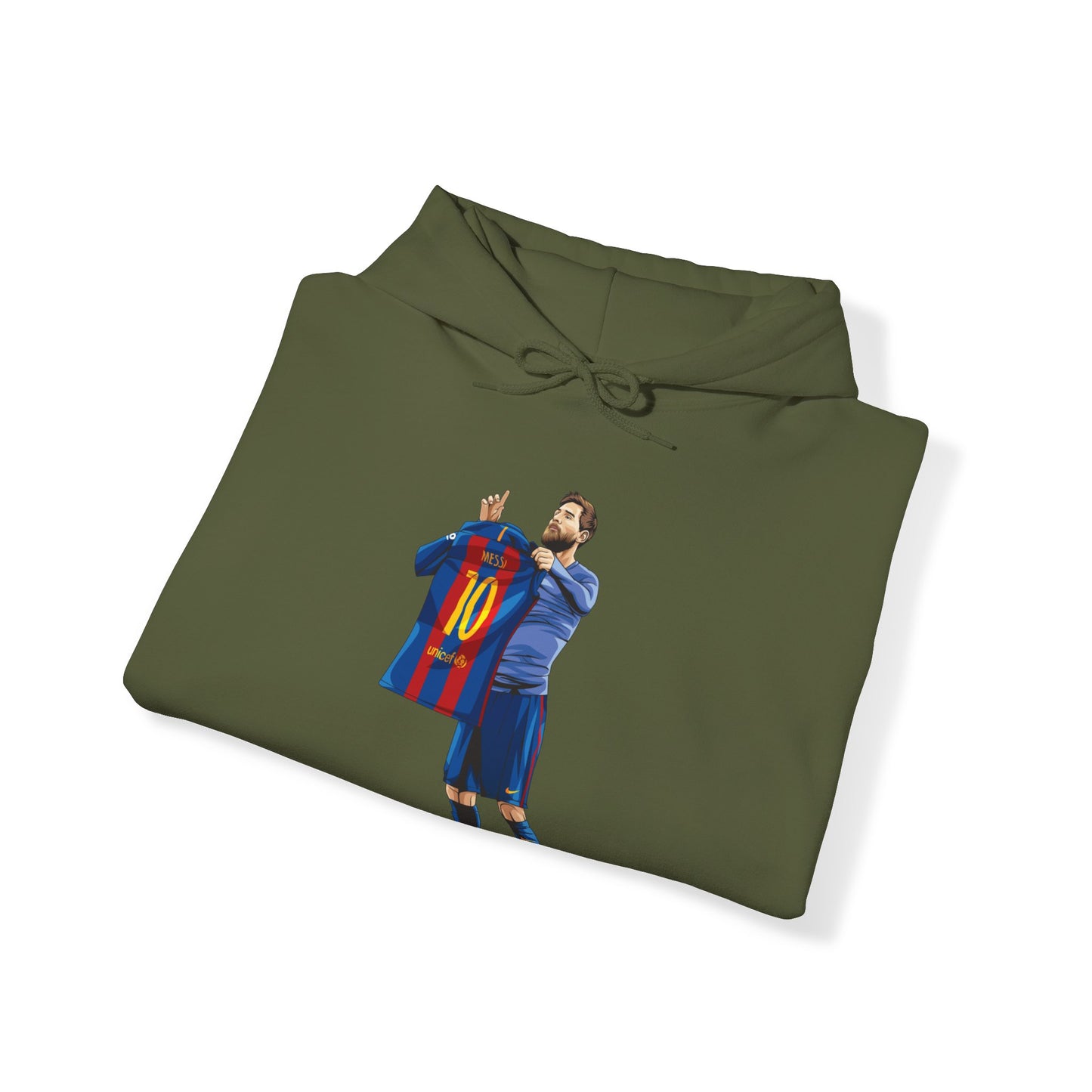El Clasico Iconic Messi Celebration Unisex Heavy Blend™ Hooded Sweatshirt