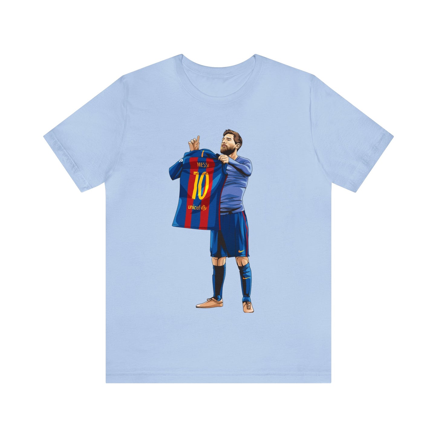 El Clasico Iconic Messi Celebration Unisex Jersey Short Sleeve Tee