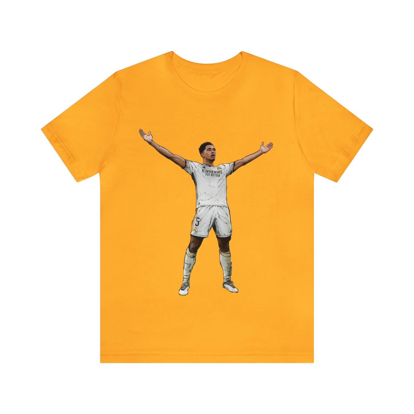 Bellingham Celebration Real Madrid Unisex Jersey Short Sleeve Tee