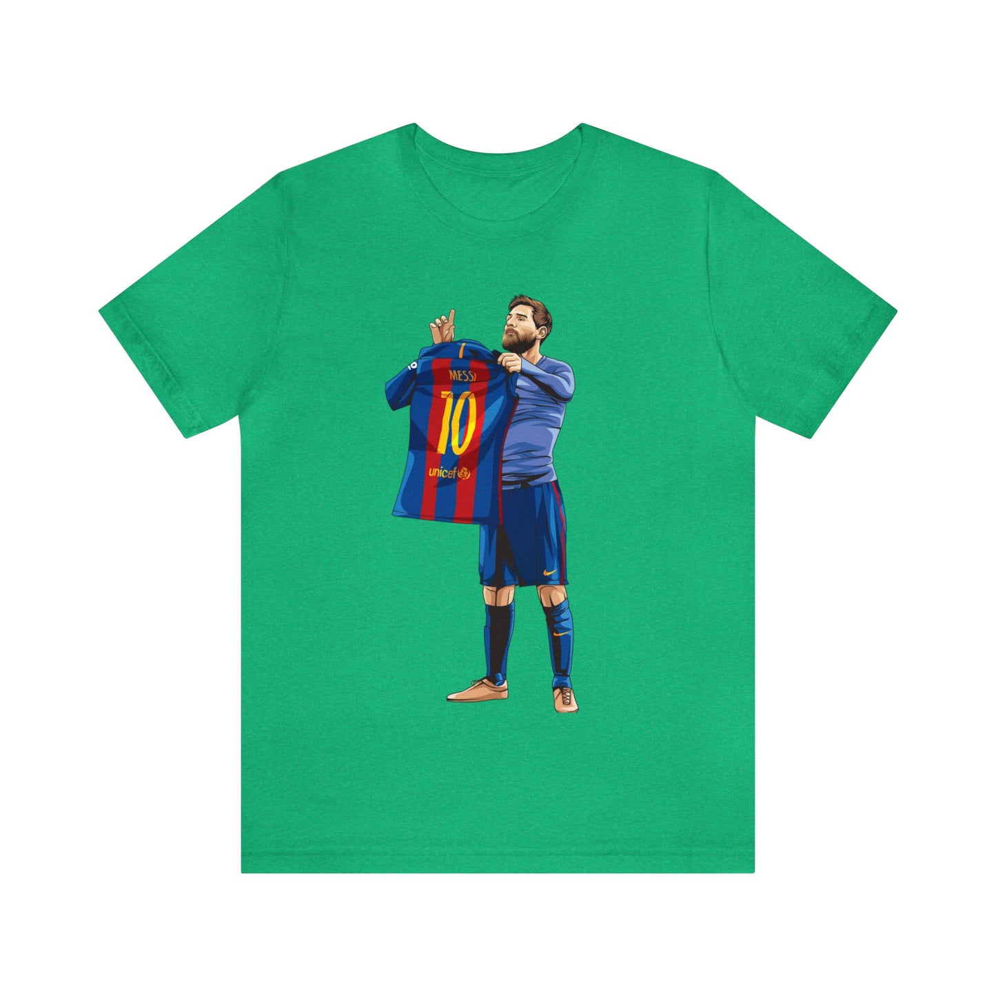 El Clasico Iconic Messi Celebration Unisex Jersey Short Sleeve Tee
