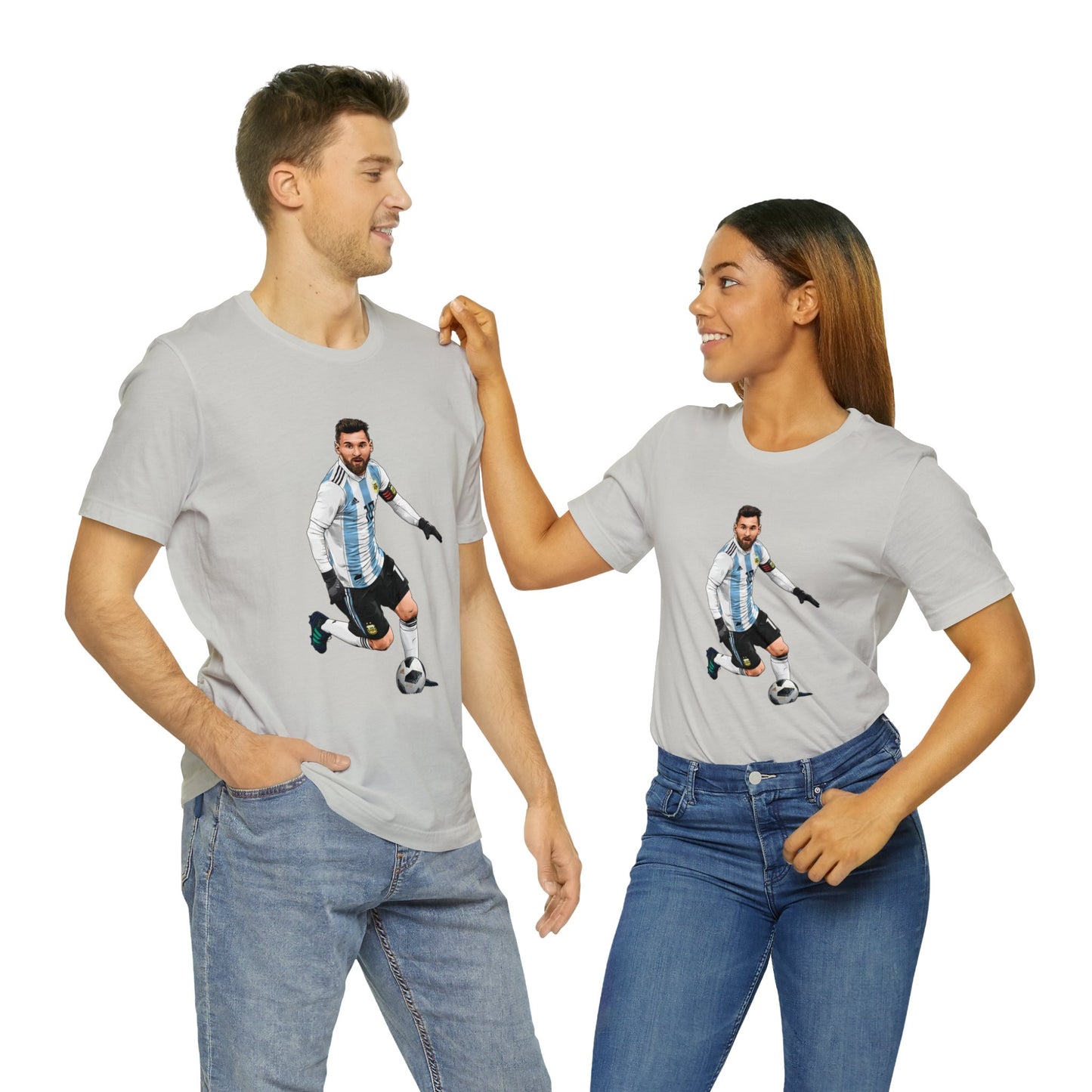 G.O.A.T. ARG Unisex Jersey Short Sleeve Tee