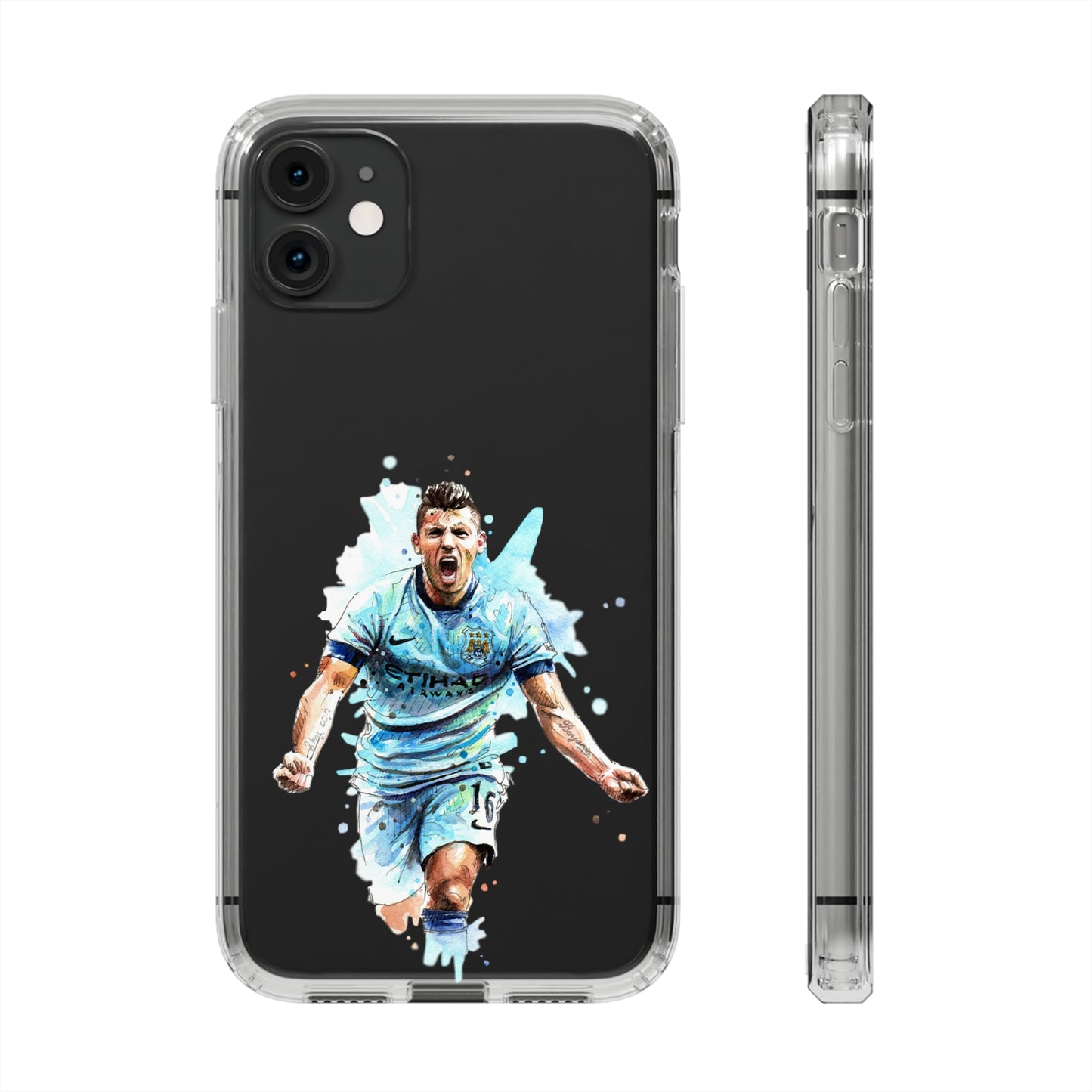 Kun Aguero Man City Clear Cases