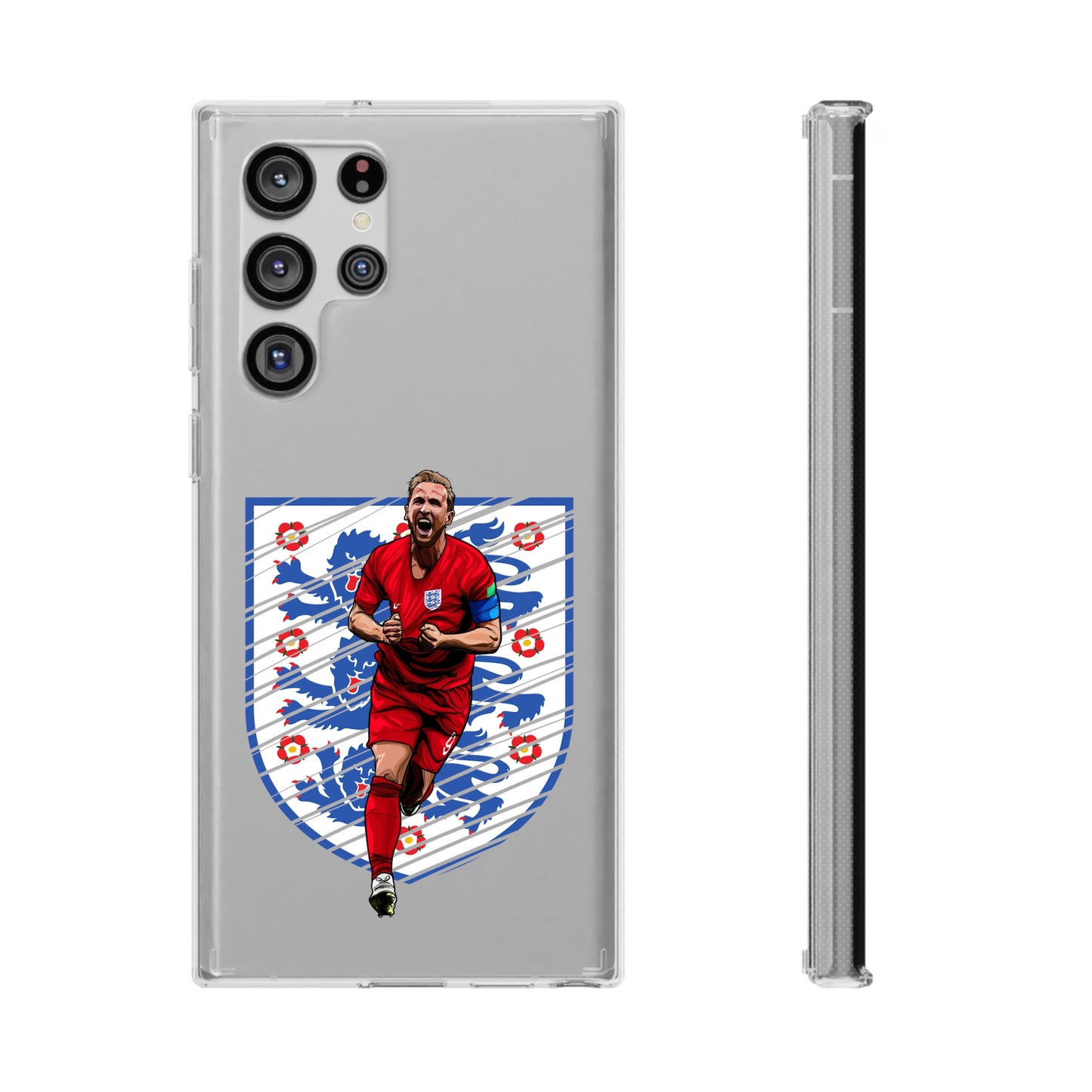 Harry Kane England logo Clear Cases