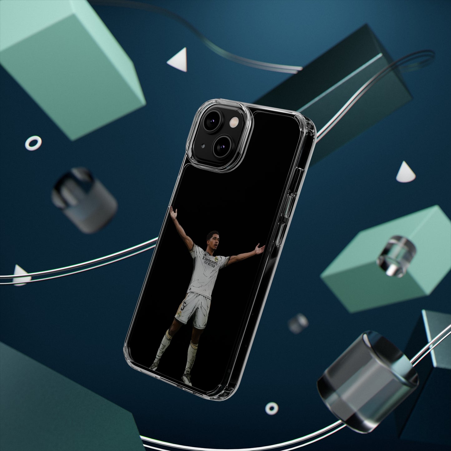 Bellingham Celebration Real Madrid Clear Cases