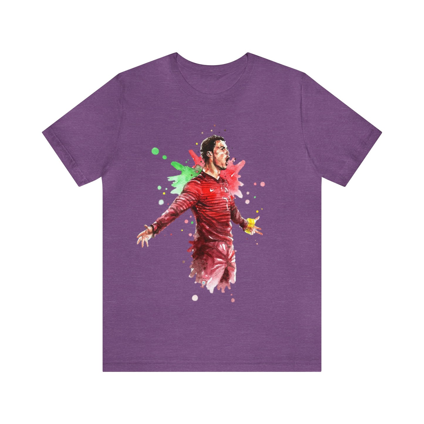 Ronaldo Portugal Vintage Unisex Jersey Short Sleeve Tee