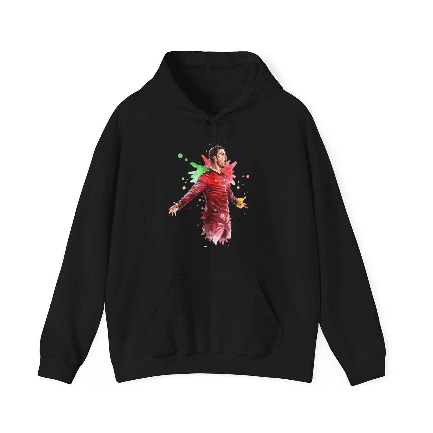 Ronaldo Portugal Vintage Unisex Heavy Blend™ Hooded Sweatshirt