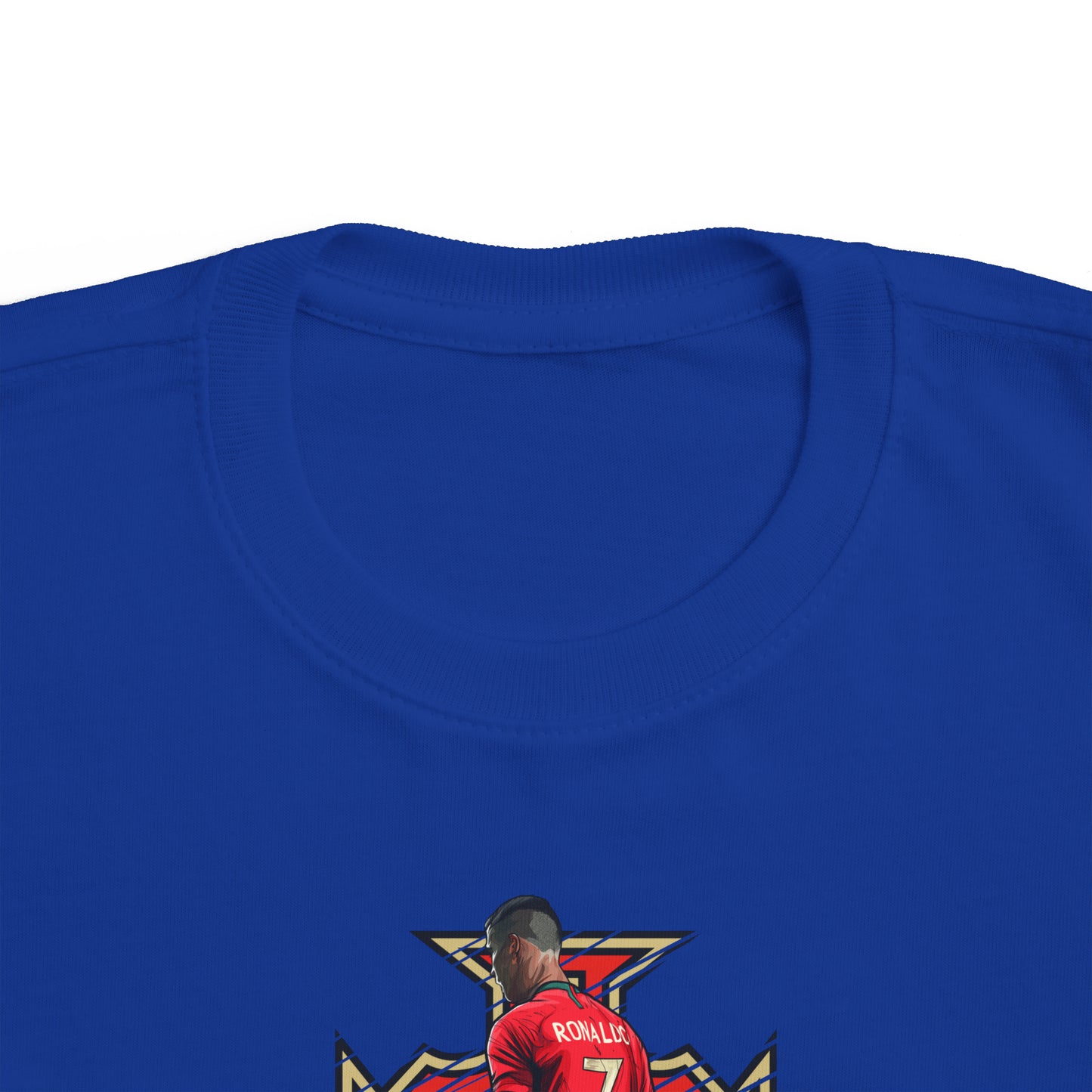 CR7 Free Kick Pose Portugal Logo Toddler's Fine Jersey Tee