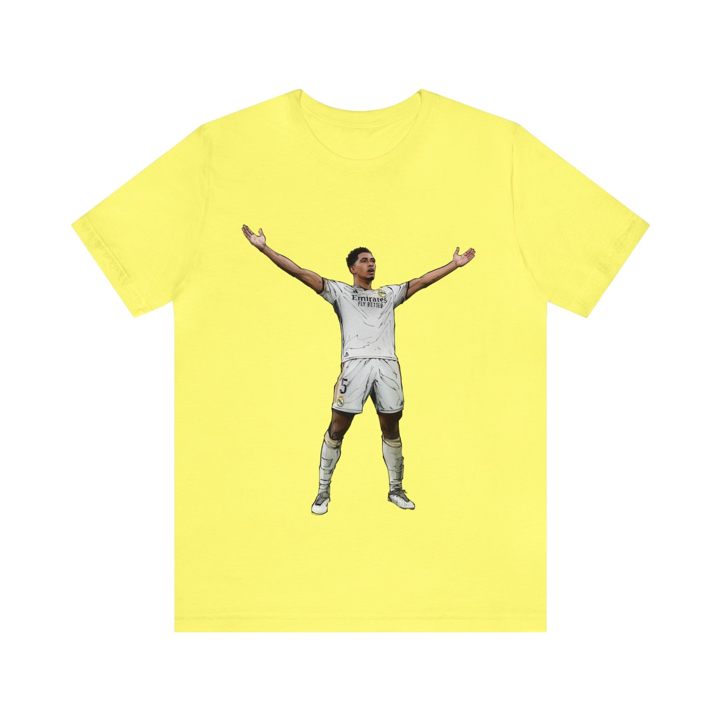 Bellingham Celebration Real Madrid Unisex Jersey Short Sleeve Tee