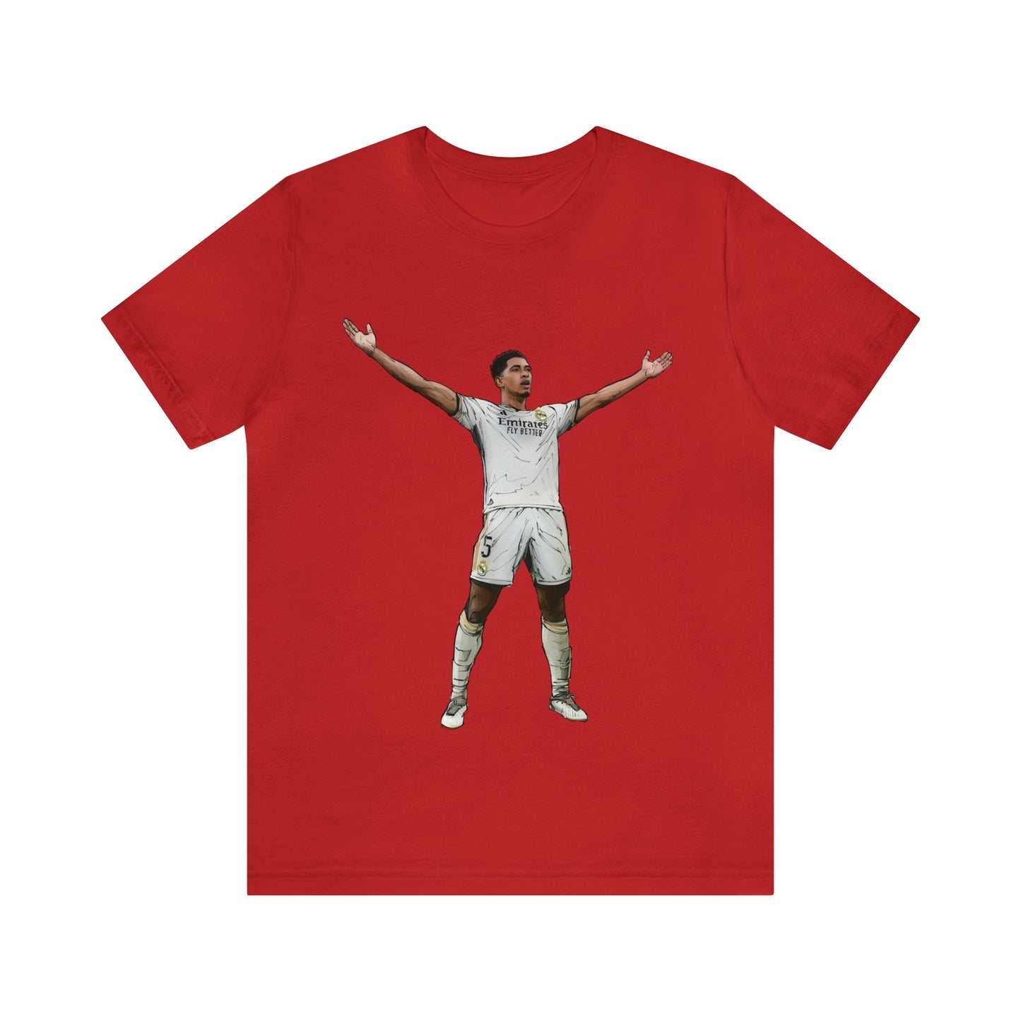 Bellingham Celebration Real Madrid Unisex Jersey Short Sleeve Tee