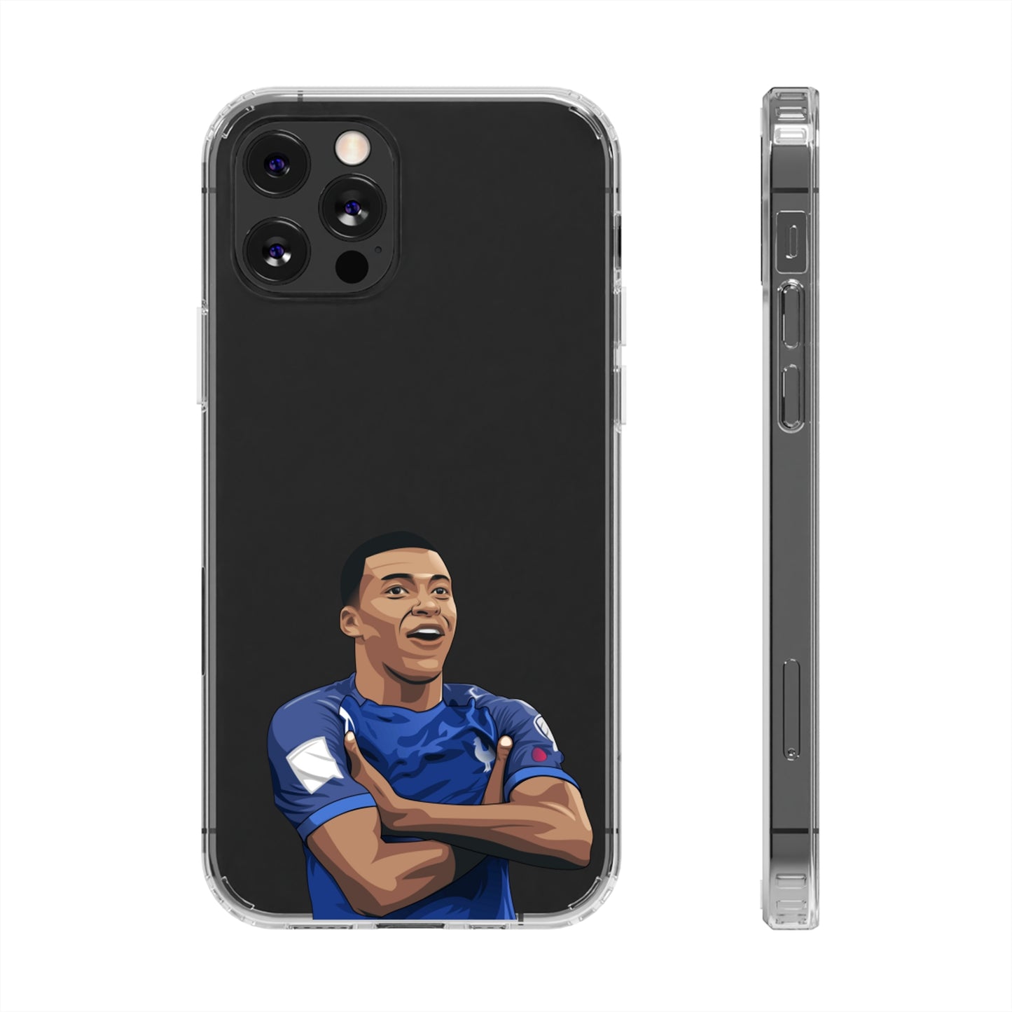 Mbappe France Clear Cases