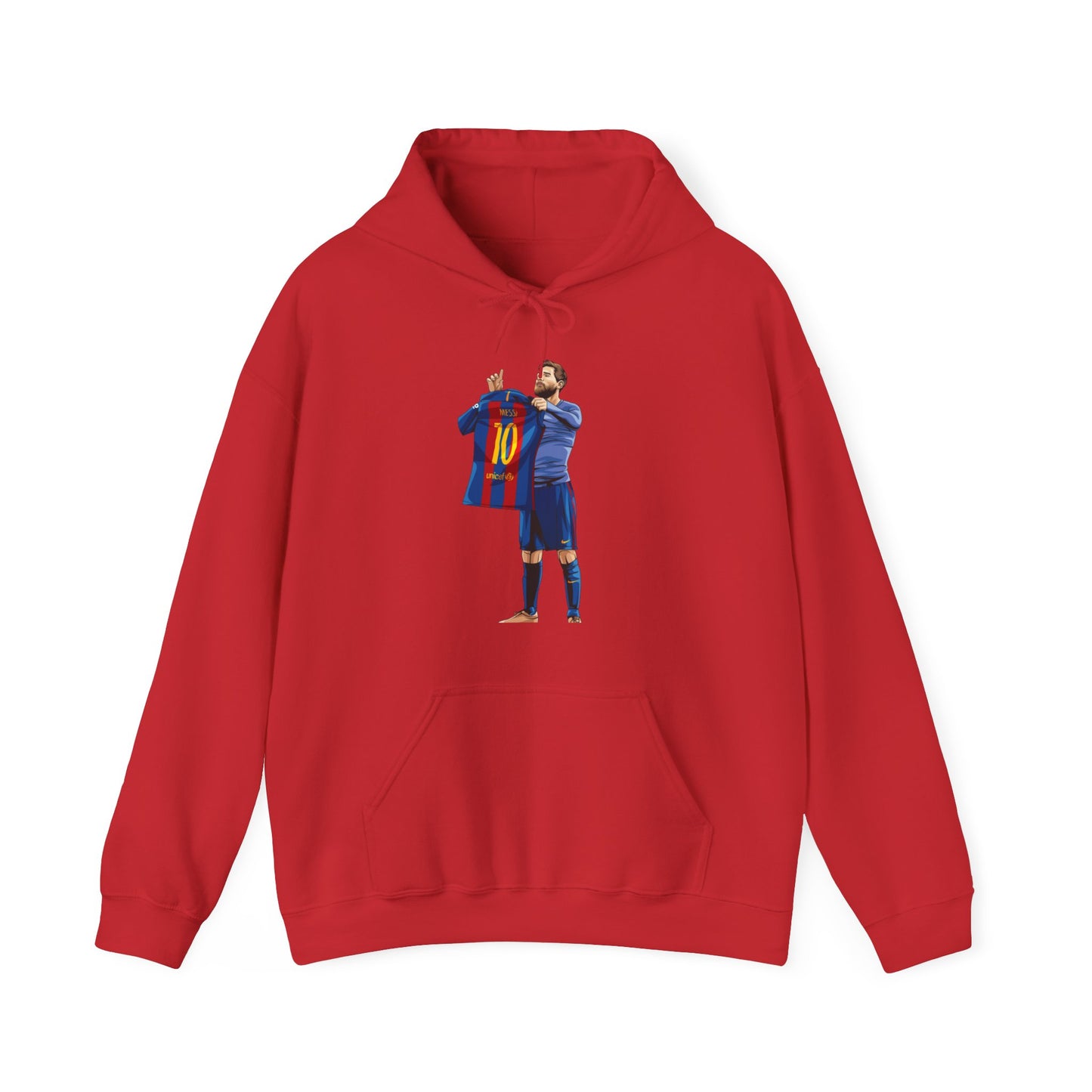 El Clasico Iconic Messi Celebration Unisex Heavy Blend™ Hooded Sweatshirt
