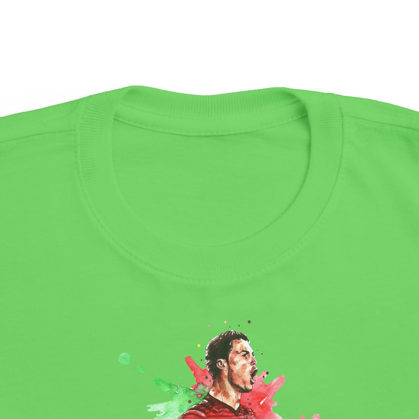 Ronaldo Portugal Vintage Toddler's Fine Jersey Tee