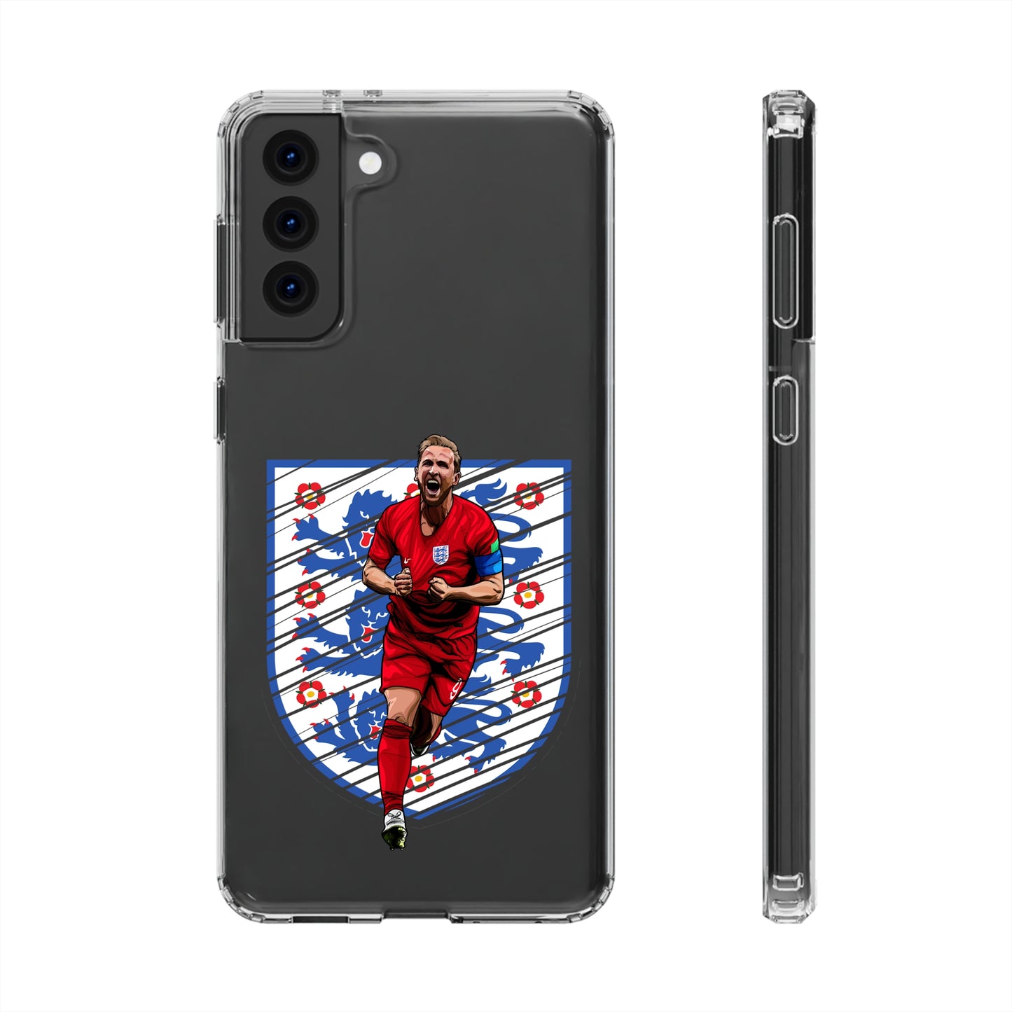 Harry Kane England logo Clear Cases