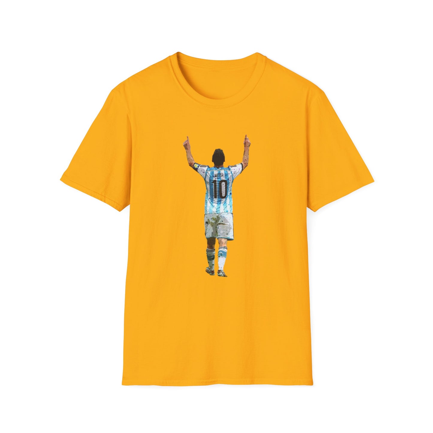 Messi Celebration Argentina Unisex U-Neck T-Shirt