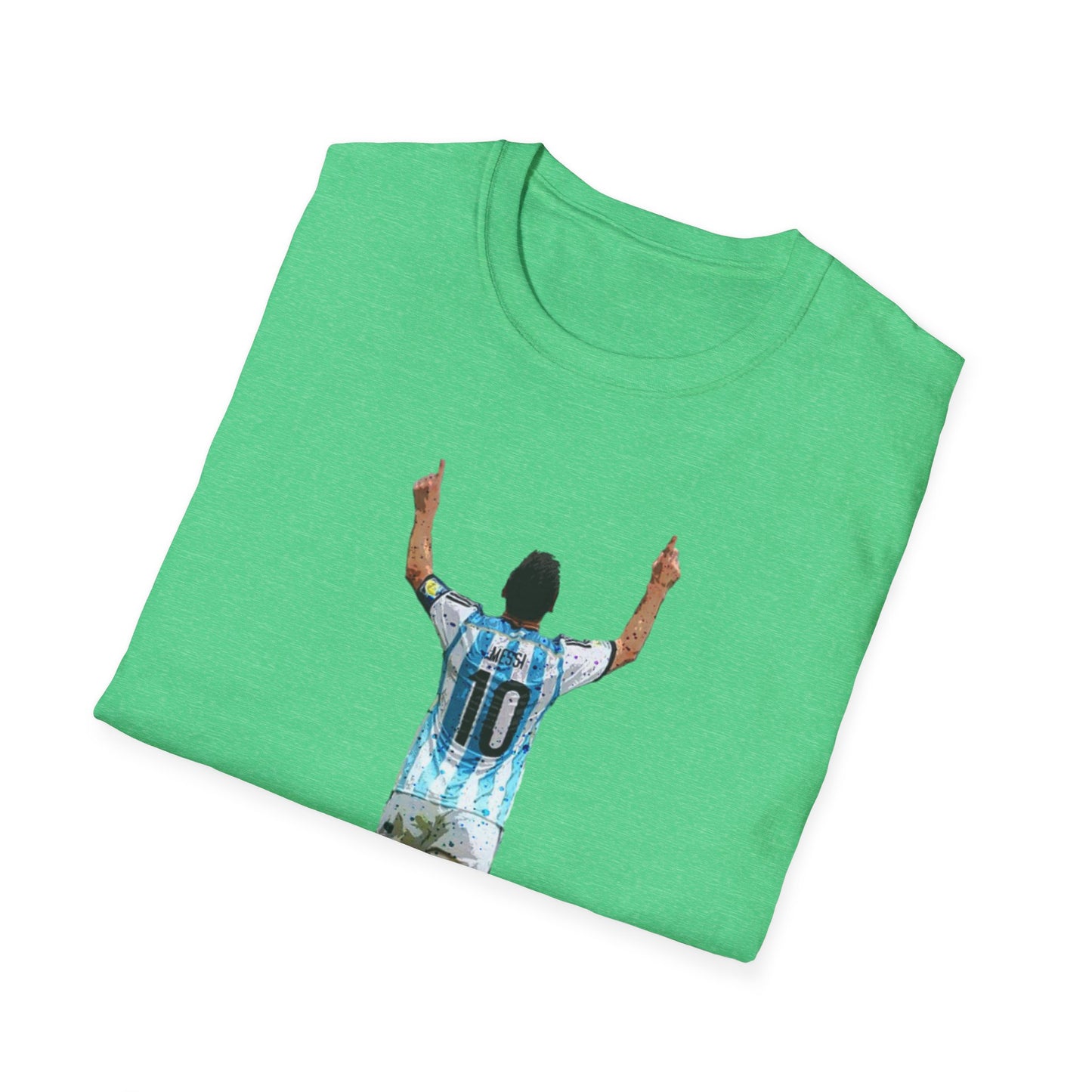 Messi Celebration Argentina Unisex U-Neck T-Shirt