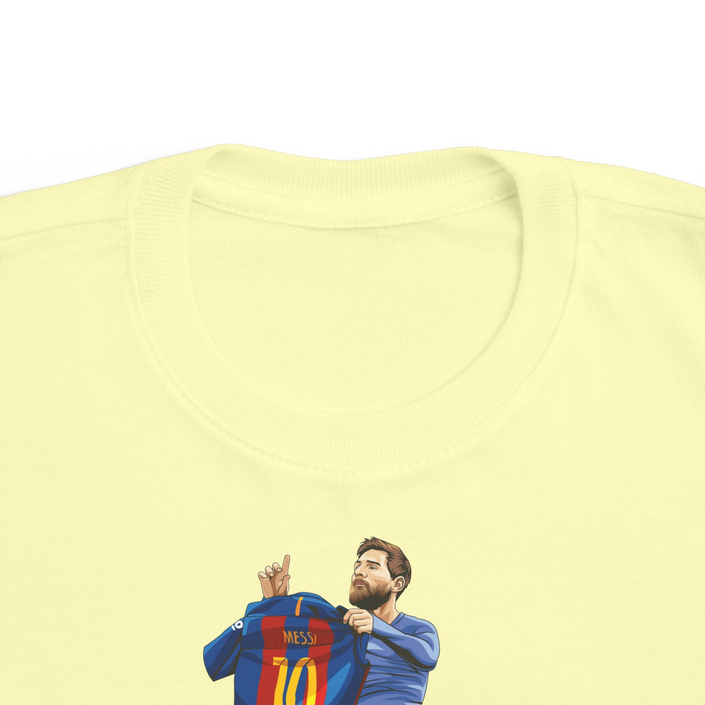 El Clasico Iconic Messi Celebration Toddler's Fine Jersey Tee