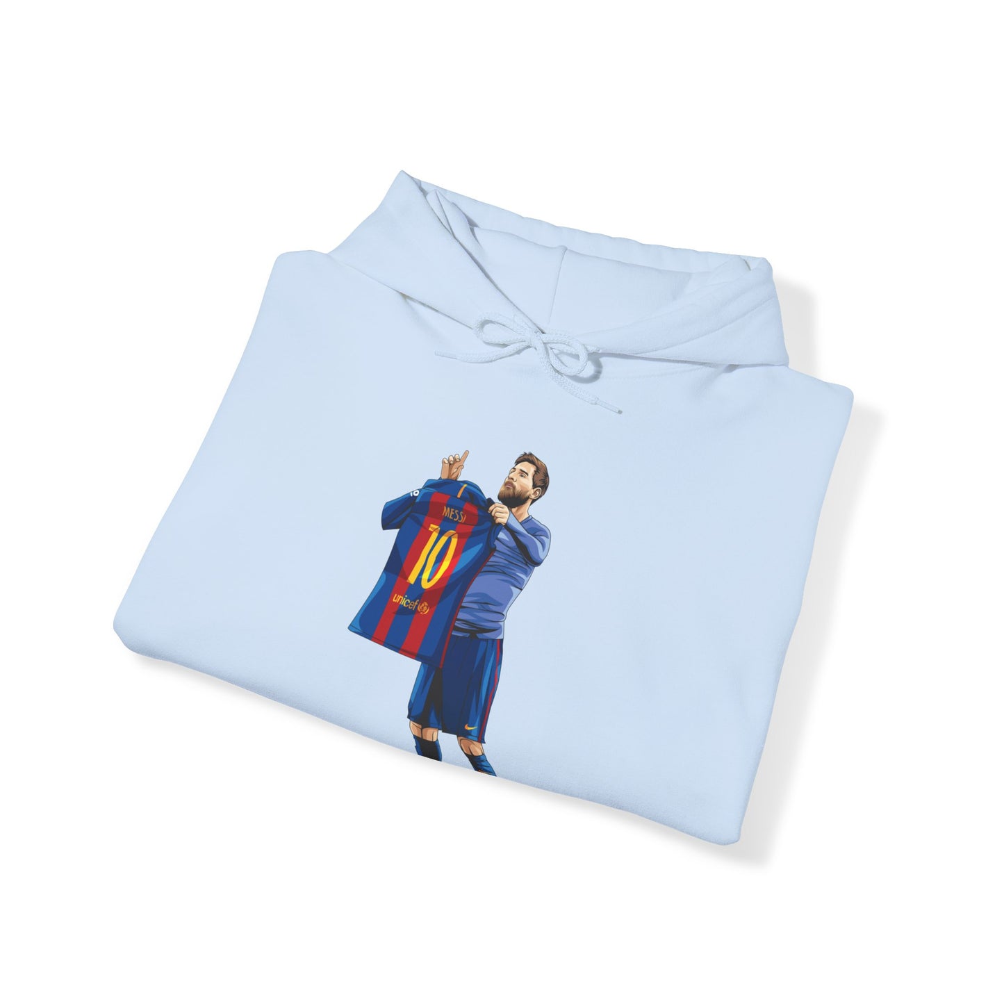 El Clasico Iconic Messi Celebration Unisex Heavy Blend™ Hooded Sweatshirt