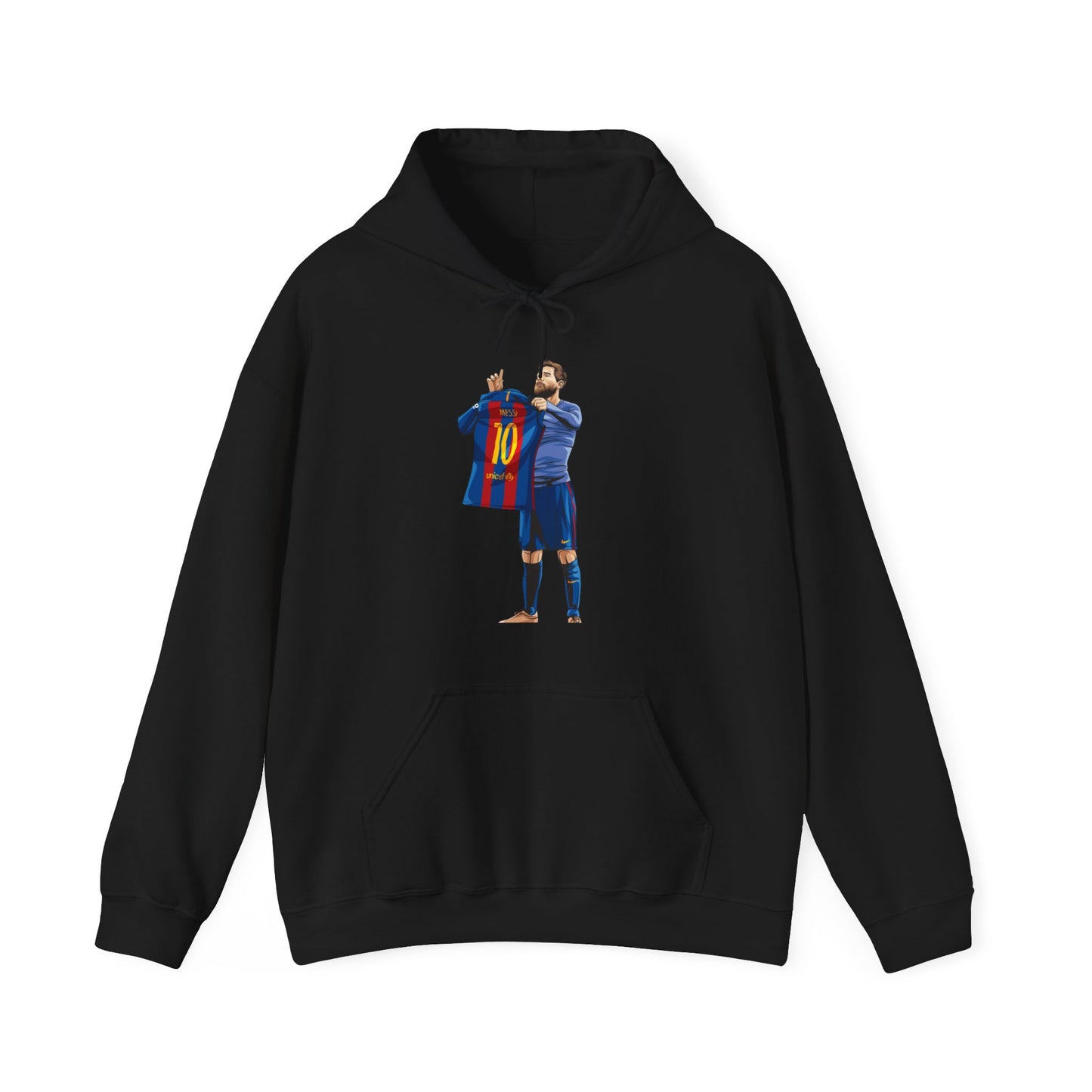 El Clasico Iconic Messi Celebration Unisex Heavy Blend™ Hooded Sweatshirt