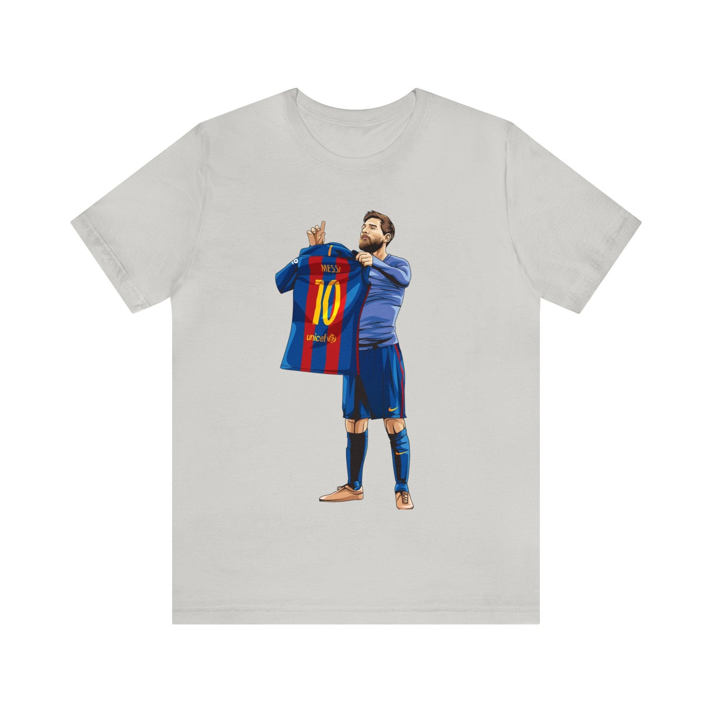 El Clasico Iconic Messi Celebration Unisex Jersey Short Sleeve Tee