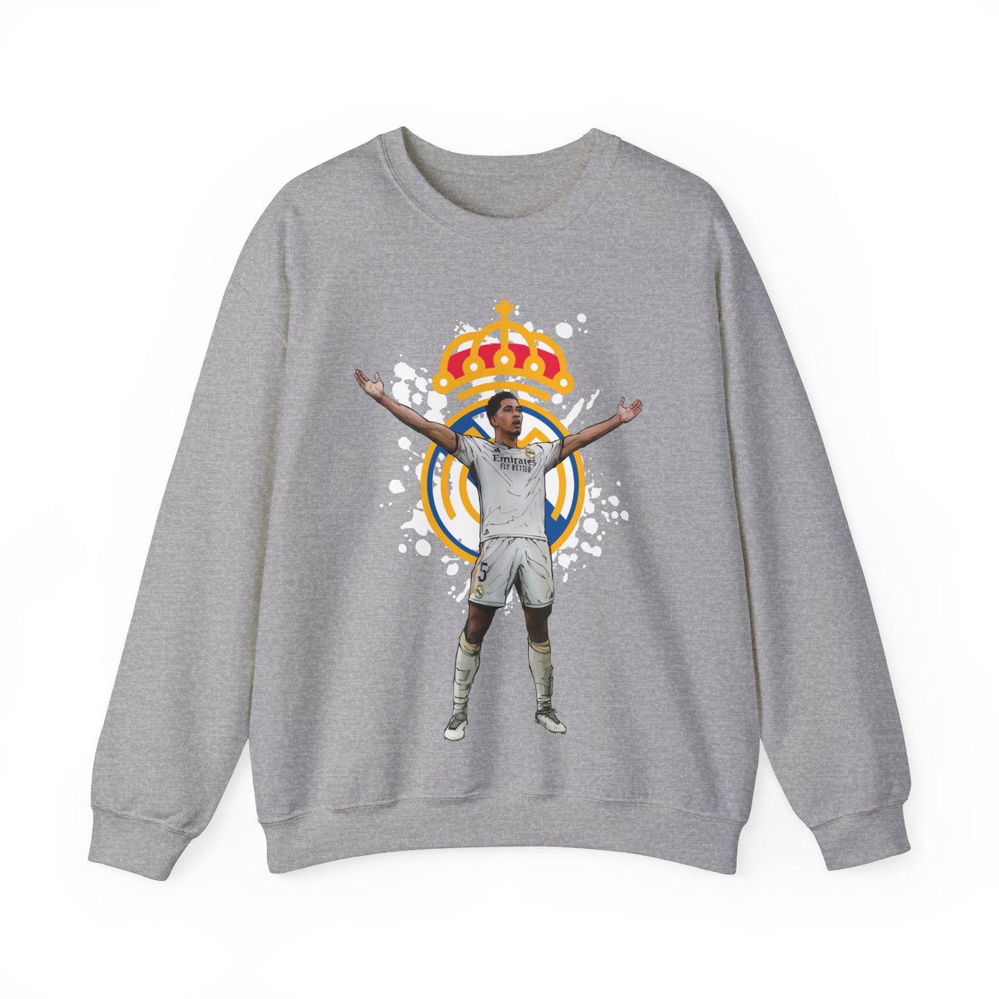 Real Madrid Jude Bellingham Celebration Unisex Heavy Blend™ Crewneck Sweatshirt