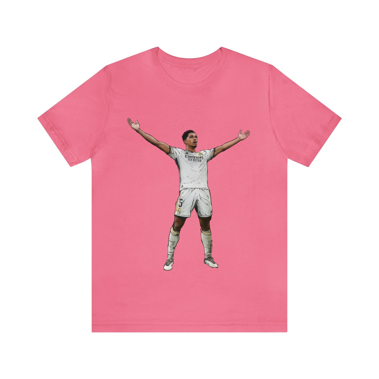 Bellingham Celebration Real Madrid Unisex Jersey Short Sleeve Tee