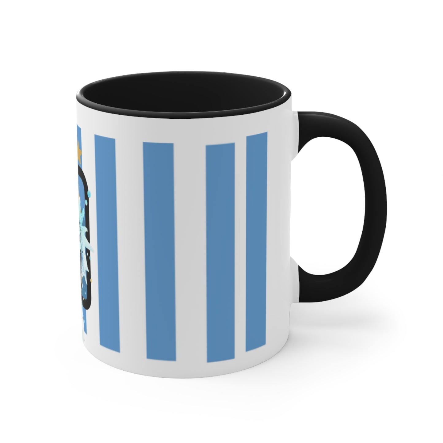 Lionel Messi Argentina Captain Vintage Accent Coffee Mug, 11oz