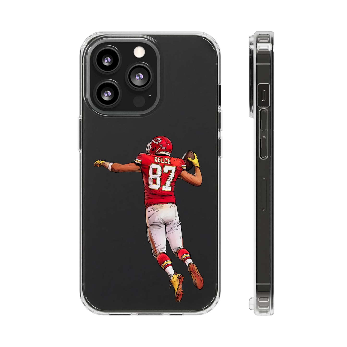 Kansas City Chiefs Travis Kelce Clear Cases