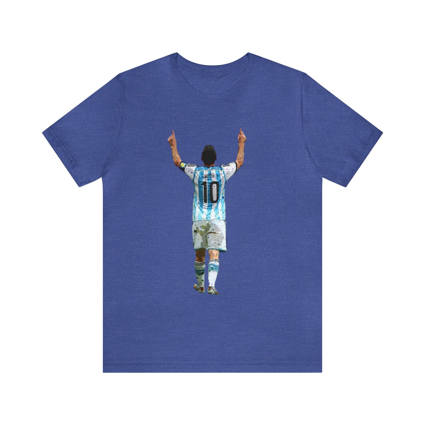Messi Celebration Argentina Unisex Jersey Short Sleeve Tee