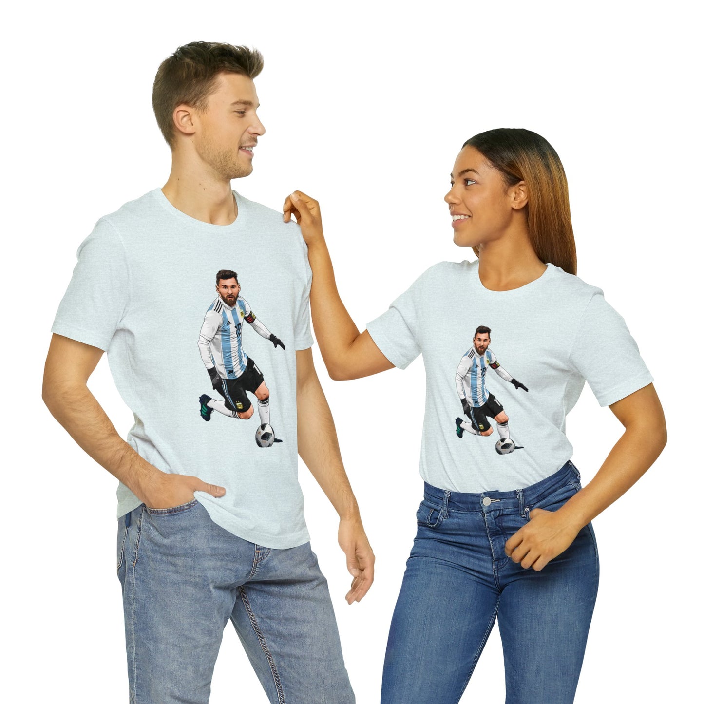 G.O.A.T. ARG Unisex Jersey Short Sleeve Tee