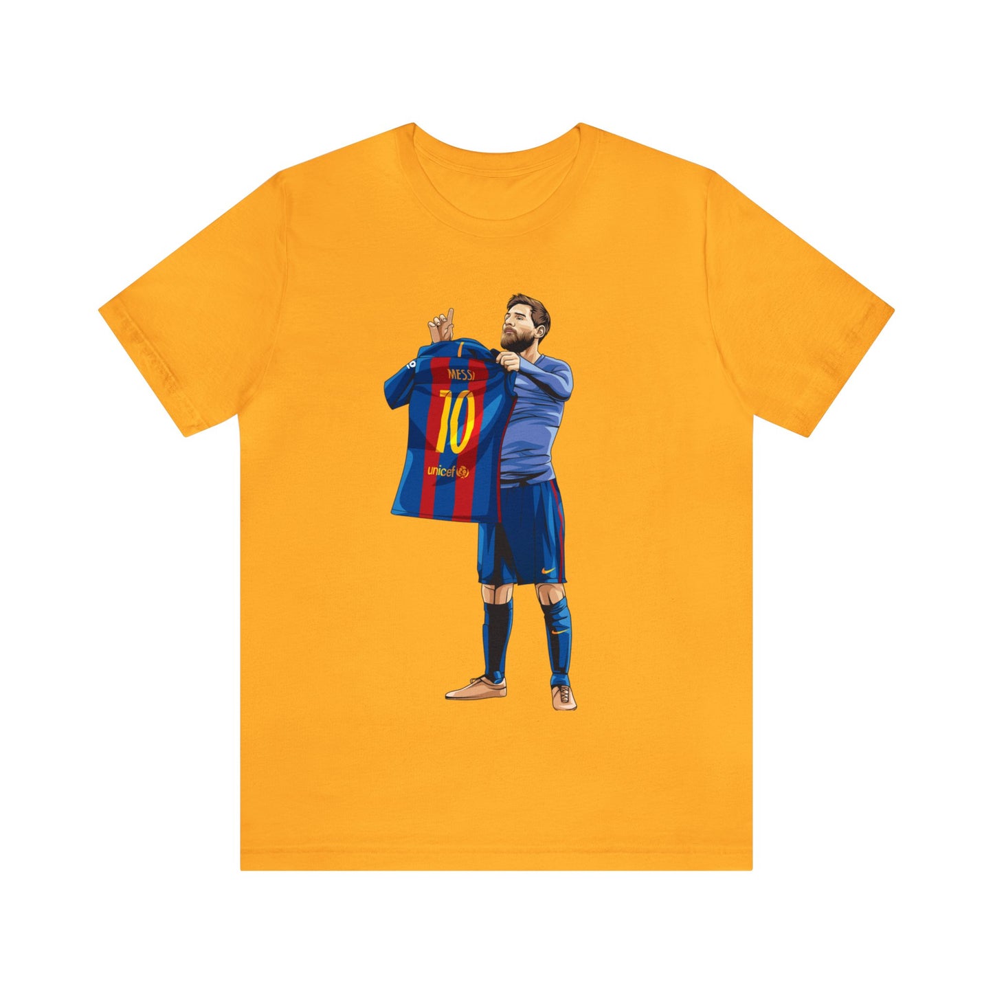 El Clasico Iconic Messi Celebration Unisex Jersey Short Sleeve Tee