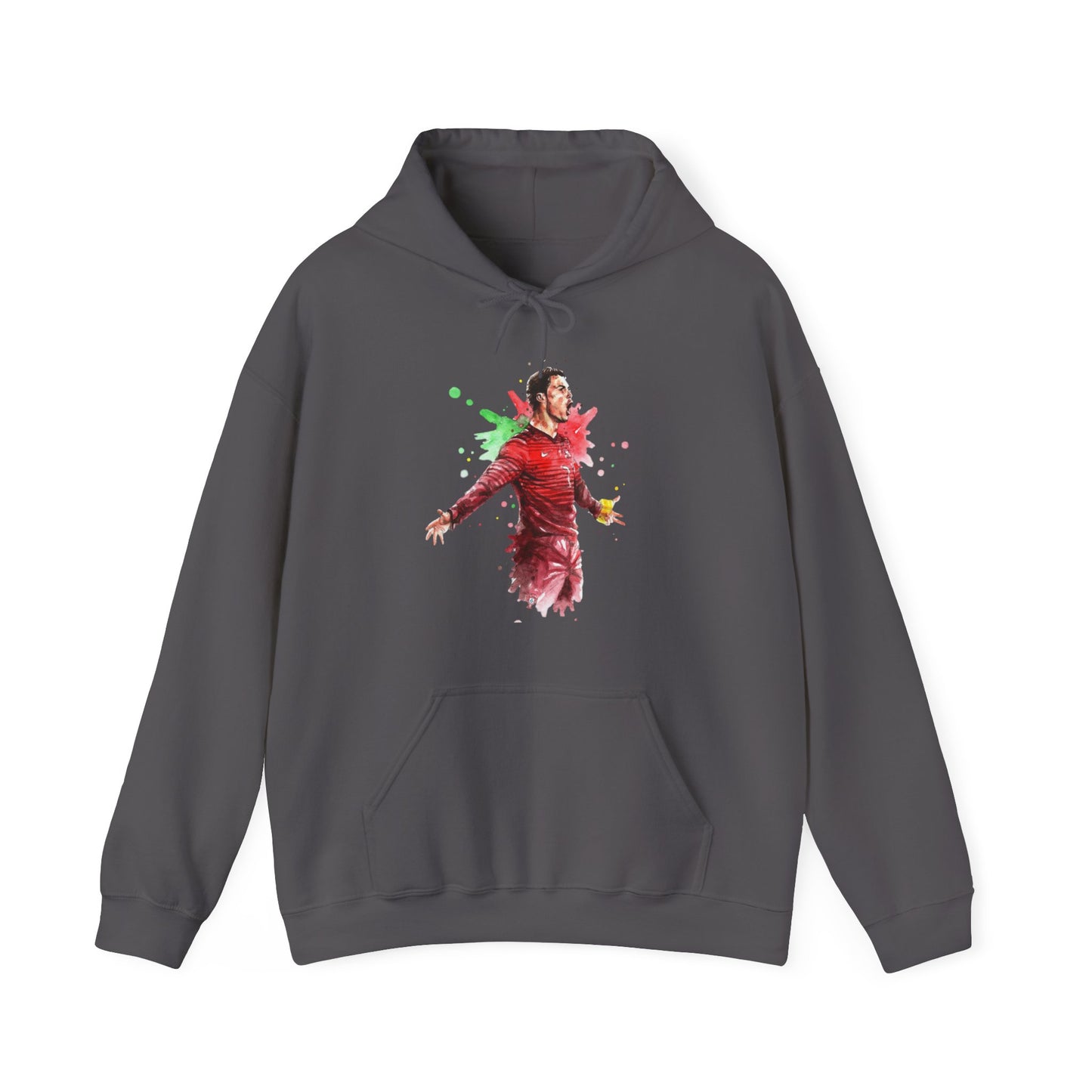 Ronaldo Portugal Vintage Unisex Heavy Blend™ Hooded Sweatshirt