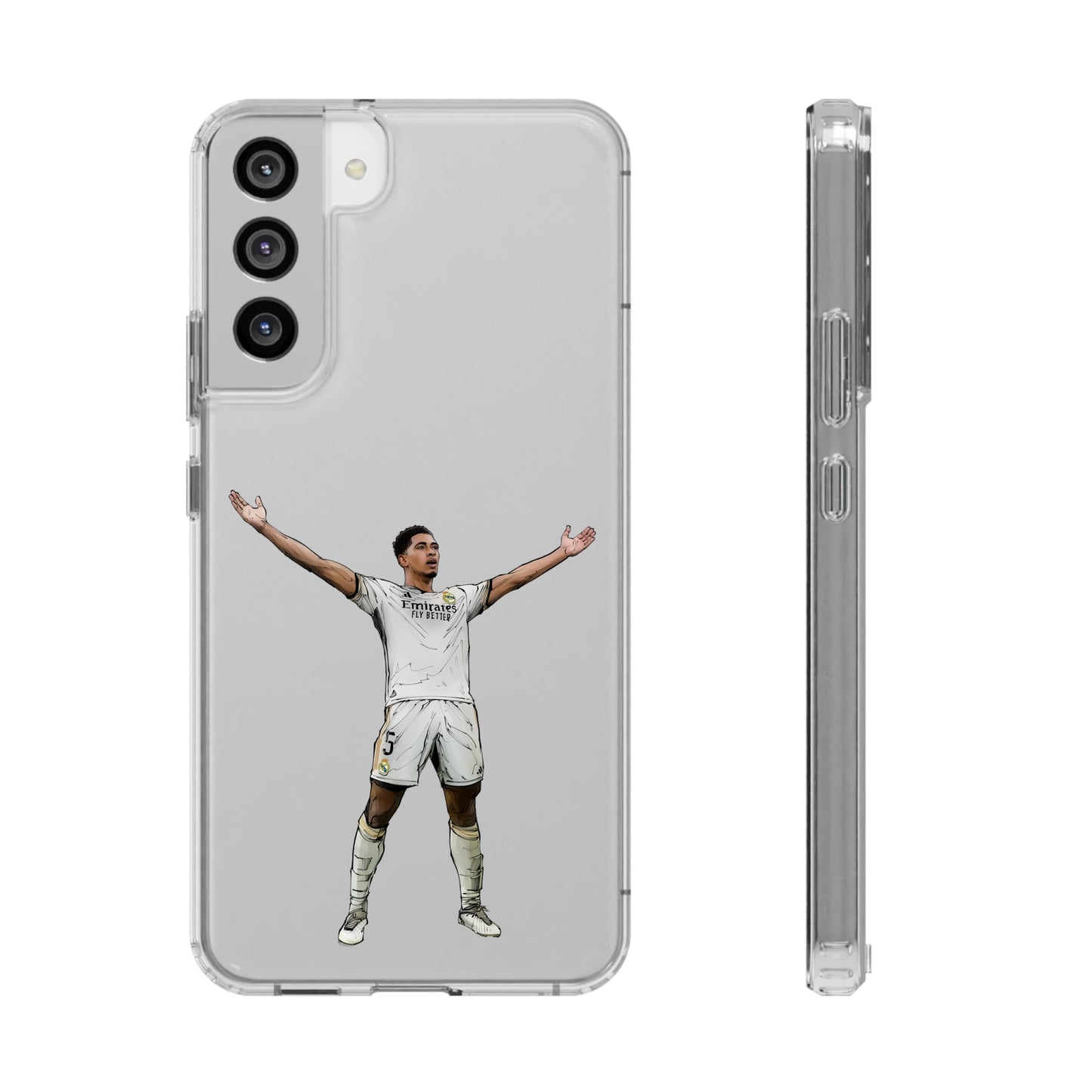 Bellingham Celebration Real Madrid Clear Cases