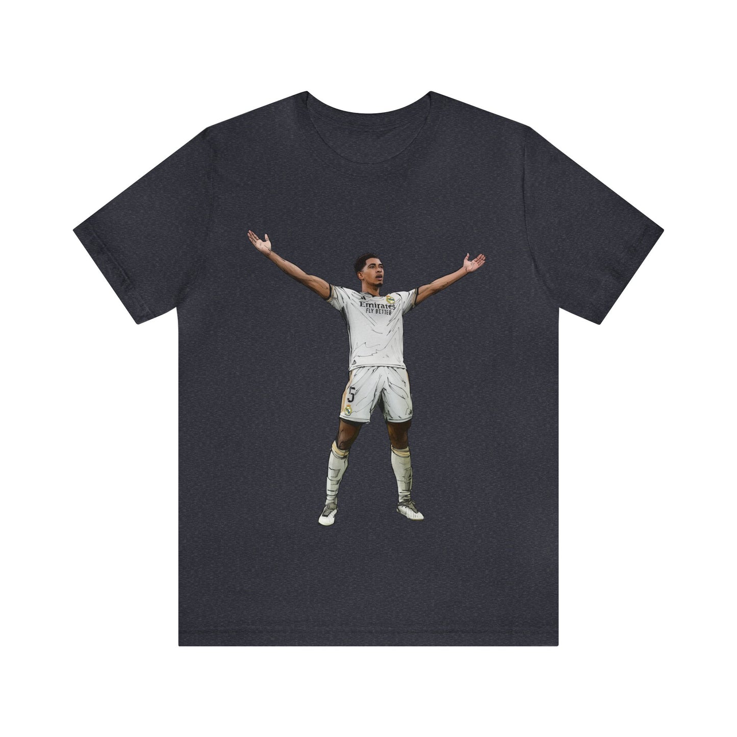 Bellingham Celebration Real Madrid Unisex Jersey Short Sleeve Tee