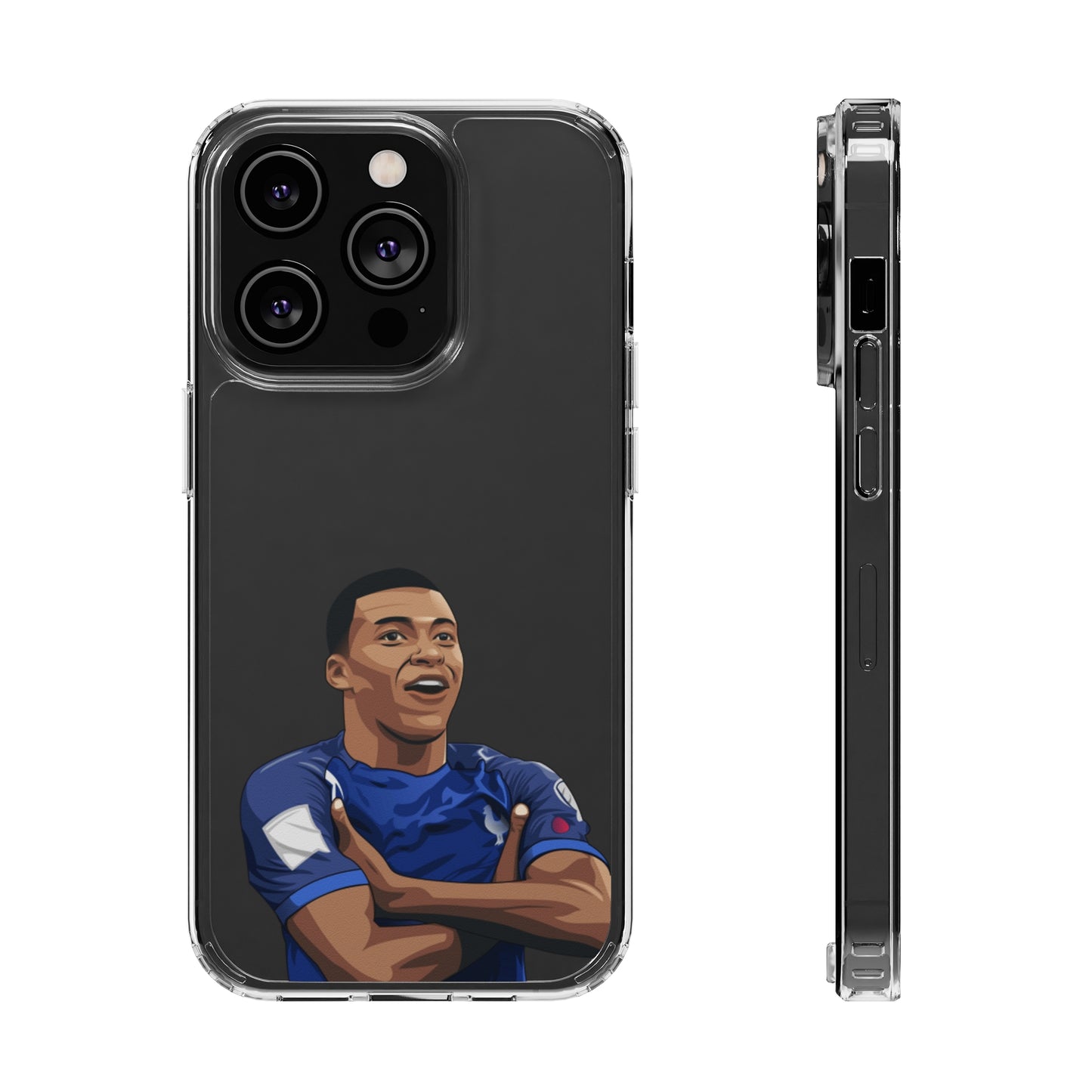 Mbappe France Clear Cases