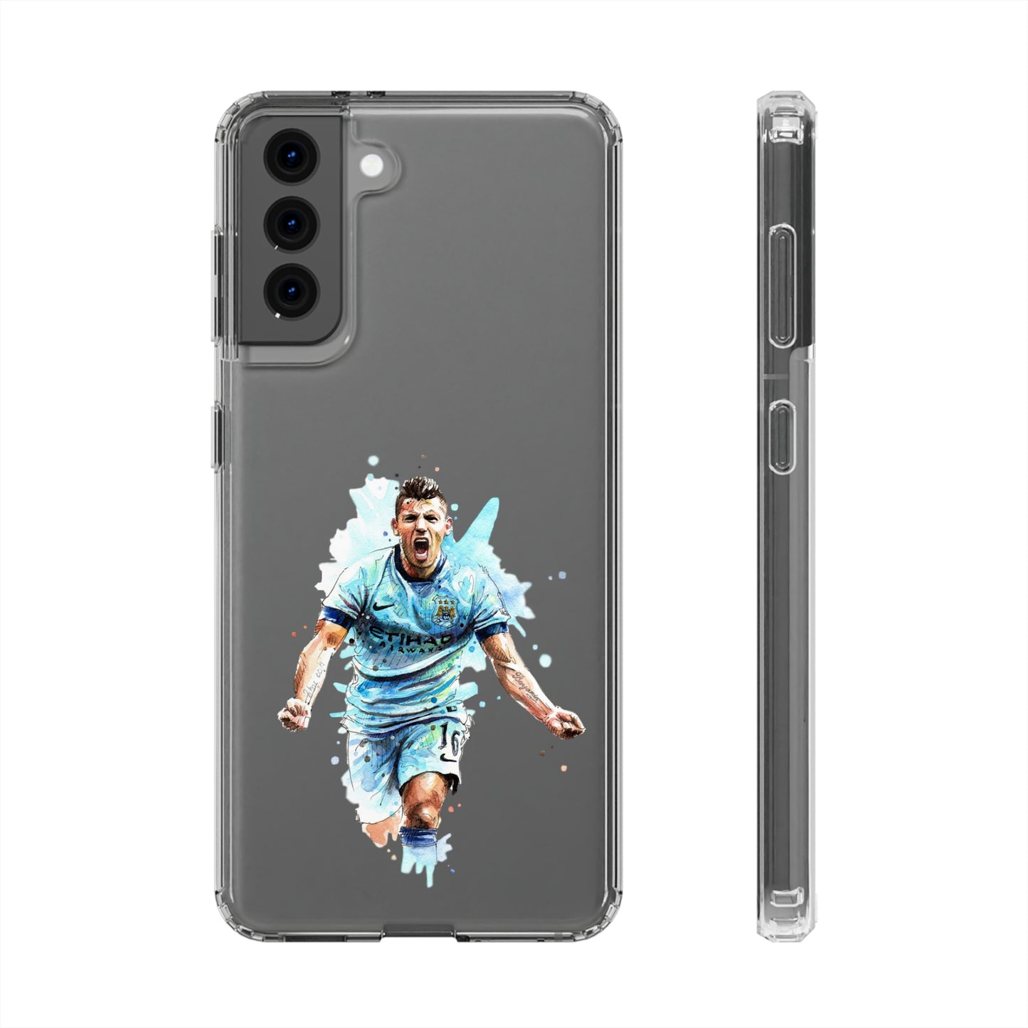 Kun Aguero Man City Clear Cases