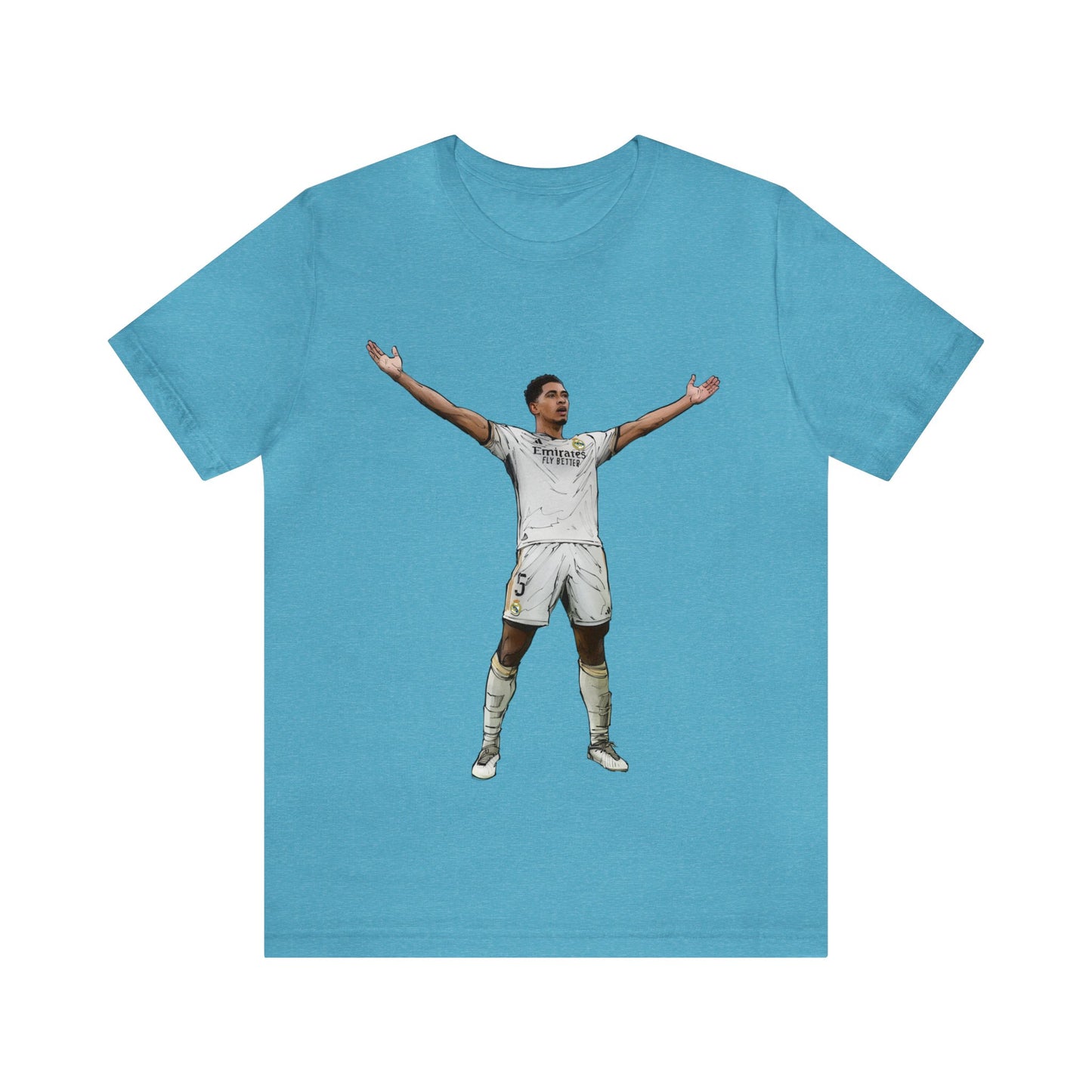 Bellingham Celebration Real Madrid Unisex Jersey Short Sleeve Tee