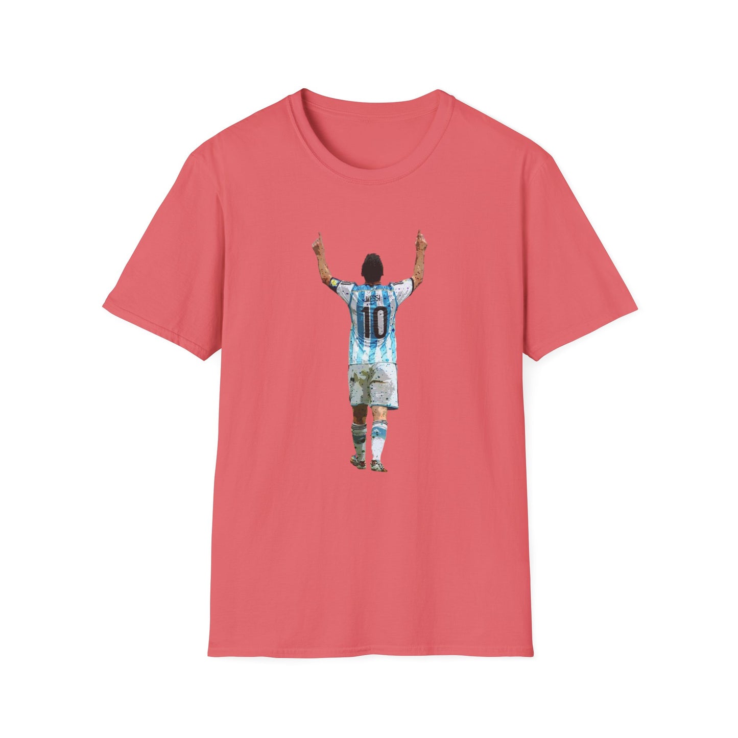 Messi Celebration Argentina Unisex U-Neck T-Shirt