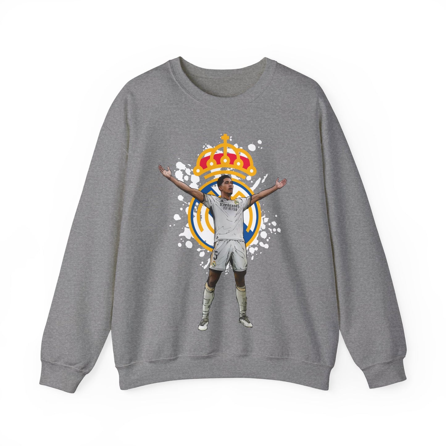 Real Madrid Jude Bellingham Celebration Unisex Heavy Blend™ Crewneck Sweatshirt