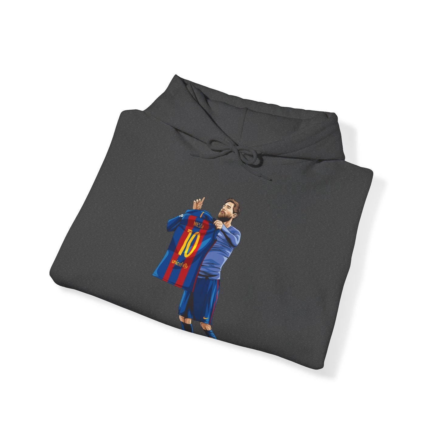 El Clasico Iconic Messi Celebration Unisex Heavy Blend™ Hooded Sweatshirt