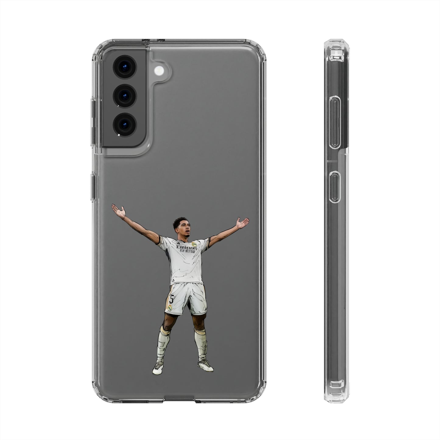 Bellingham Celebration Real Madrid Clear Cases