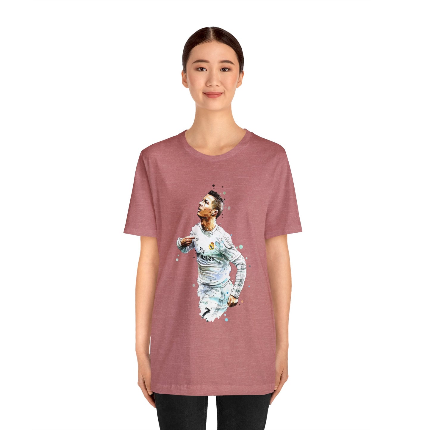 CR7 I am here Celebration Unisex Jersey Short Sleeve Tee