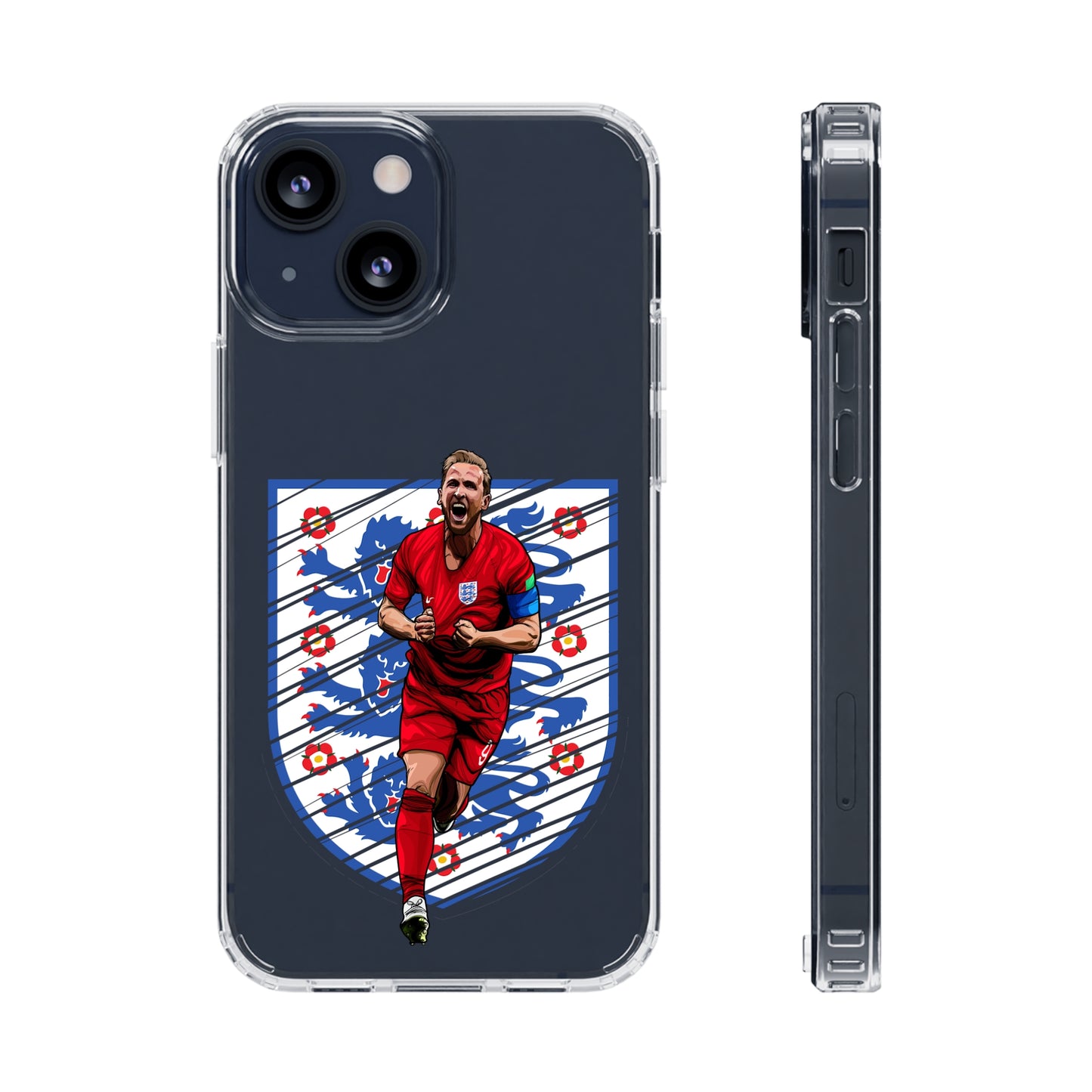Harry Kane England logo Clear Cases