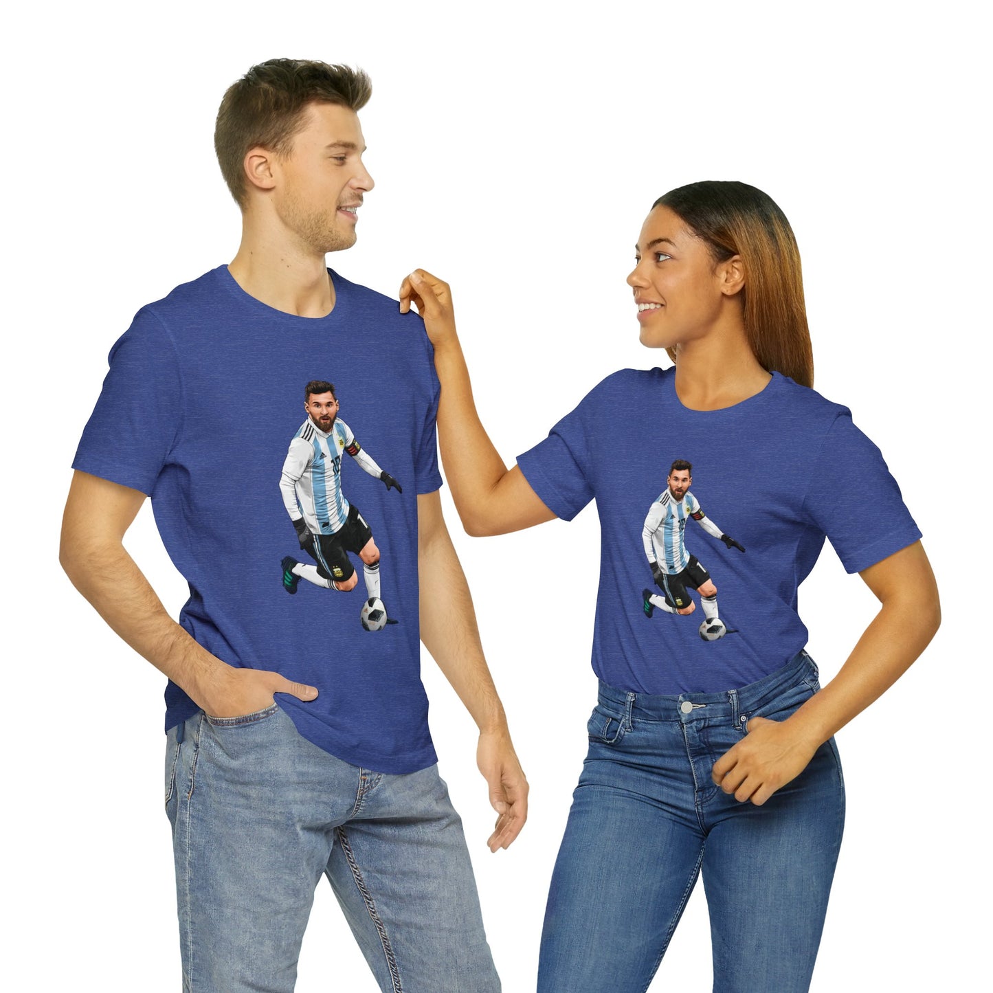 G.O.A.T. ARG Unisex Jersey Short Sleeve Tee