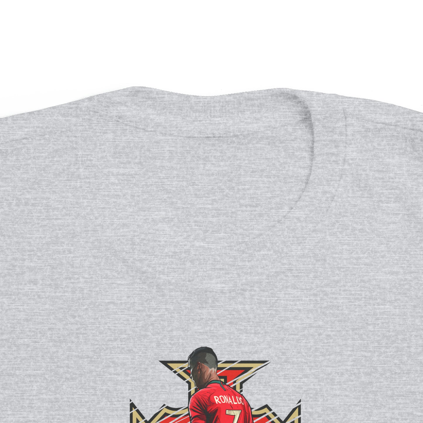 CR7 Free Kick Pose Portugal Logo Toddler's Fine Jersey Tee