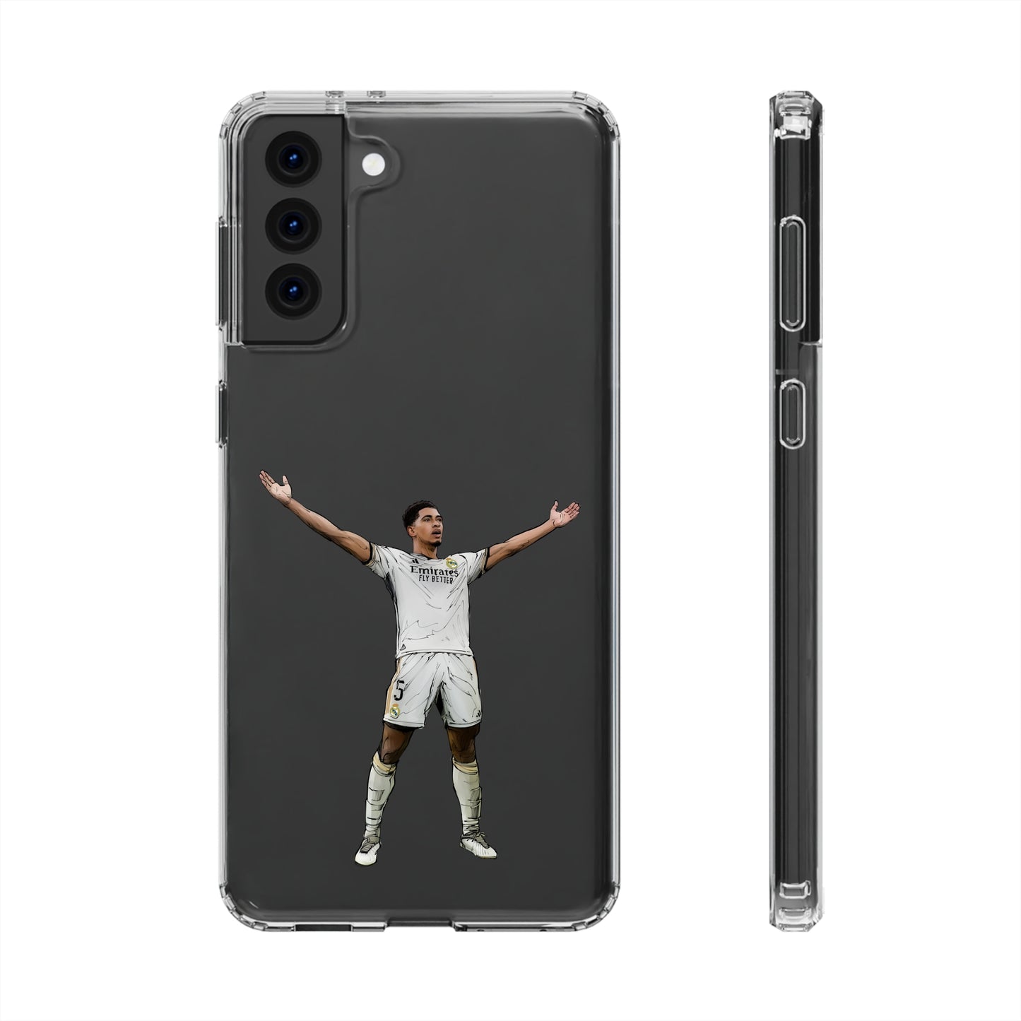 Bellingham Celebration Real Madrid Clear Cases