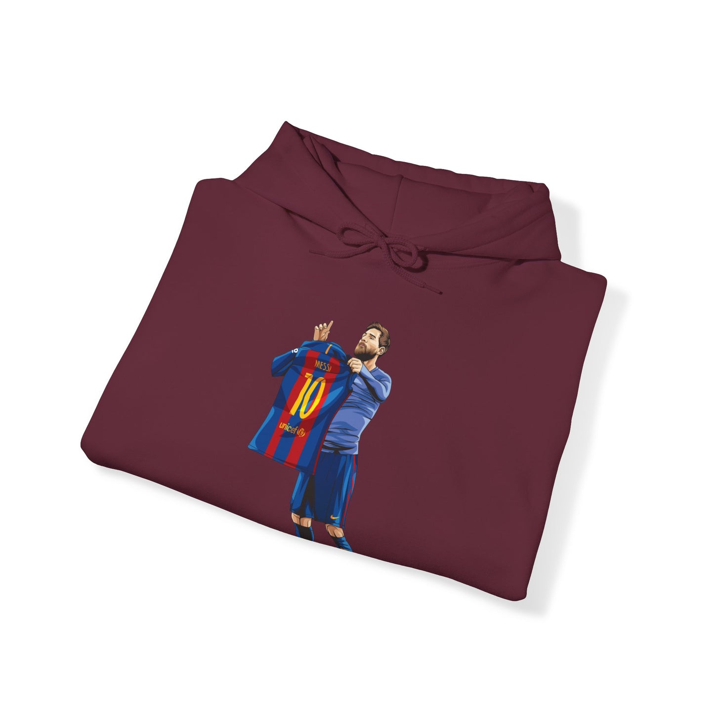 El Clasico Iconic Messi Celebration Unisex Heavy Blend™ Hooded Sweatshirt
