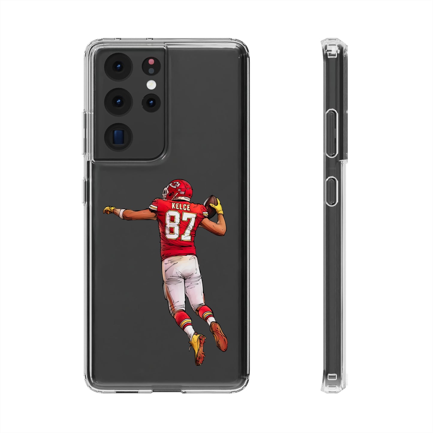 Kansas City Chiefs Travis Kelce Clear Cases