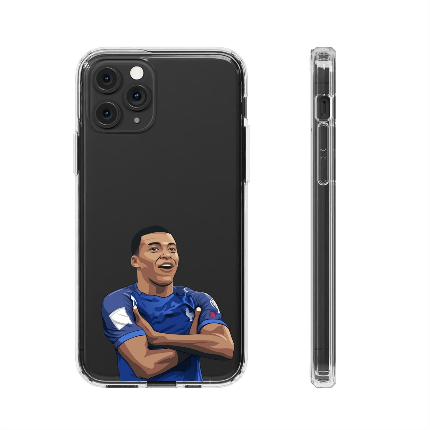 Mbappe France Clear Cases